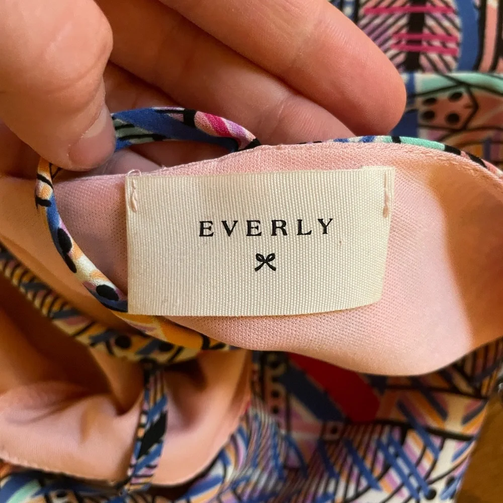 Everly Multicolor Patterned Dress - Picture 2 of 2